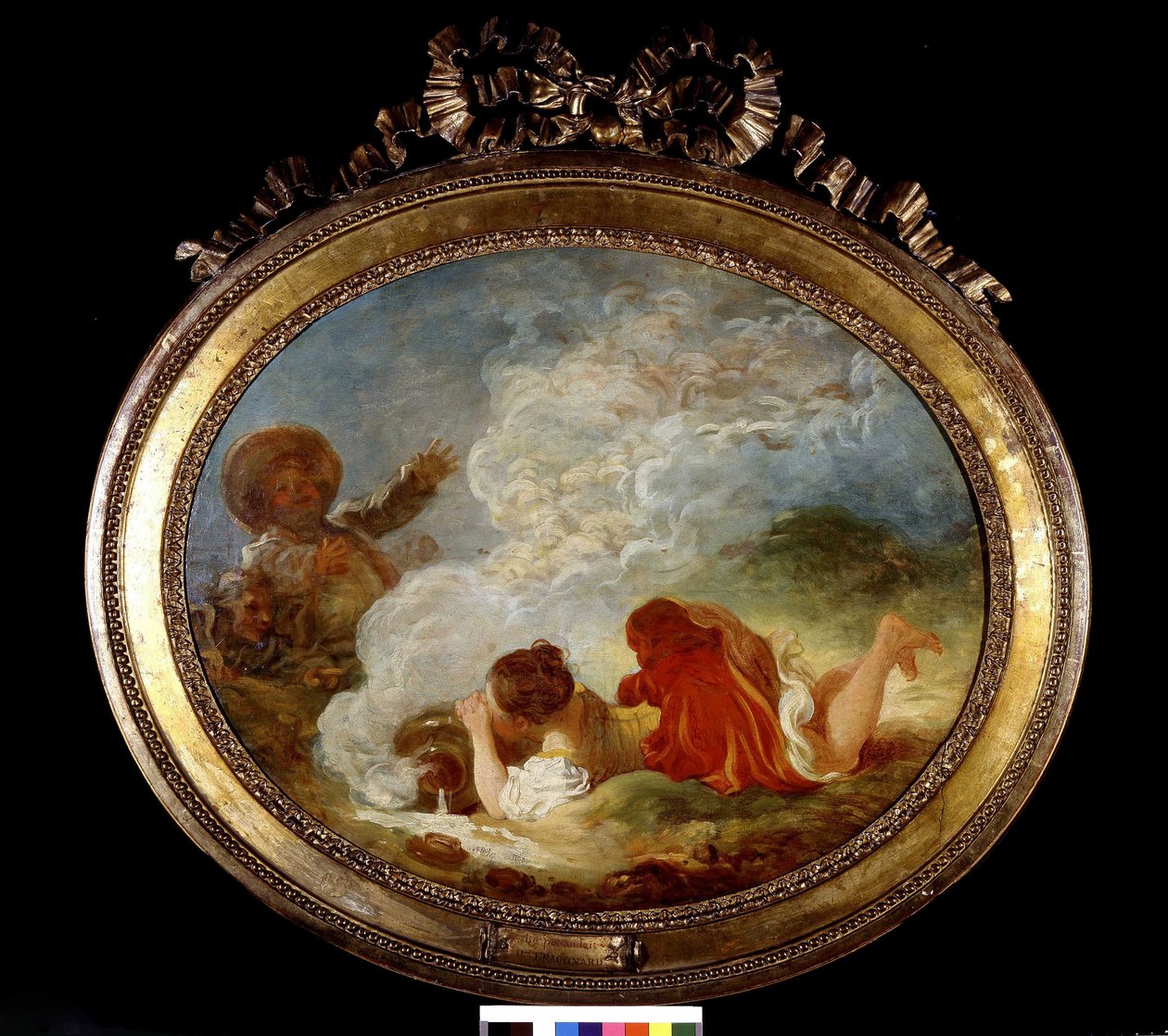Le Pot au lait av Fragonard, sd. 18. århundre. av Jean Honore Fragonard