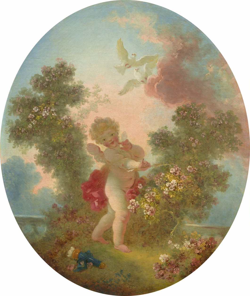 Elsker Sentinel av Jean Honore Fragonard