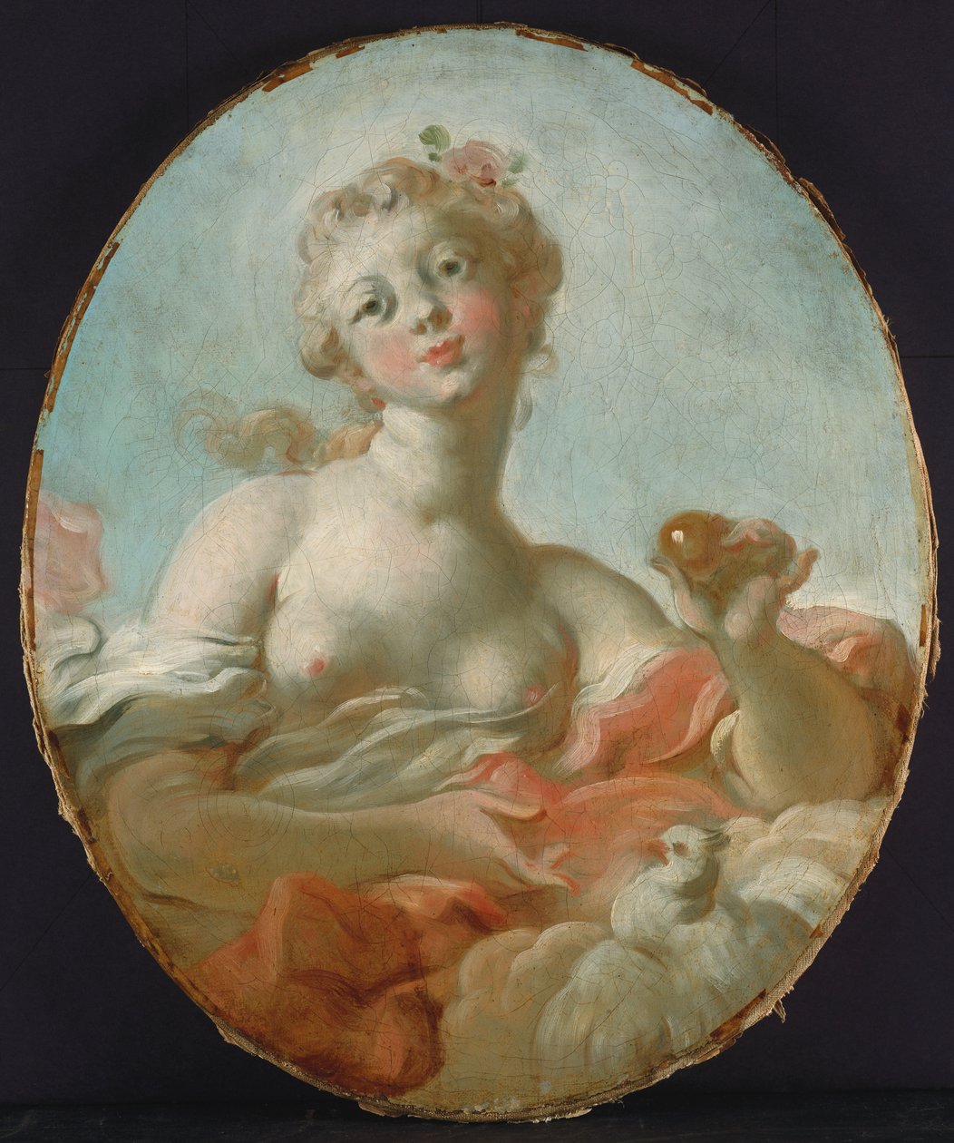 Frøken Marie-Catherine Colombe som Venus av Jean Honore Fragonard