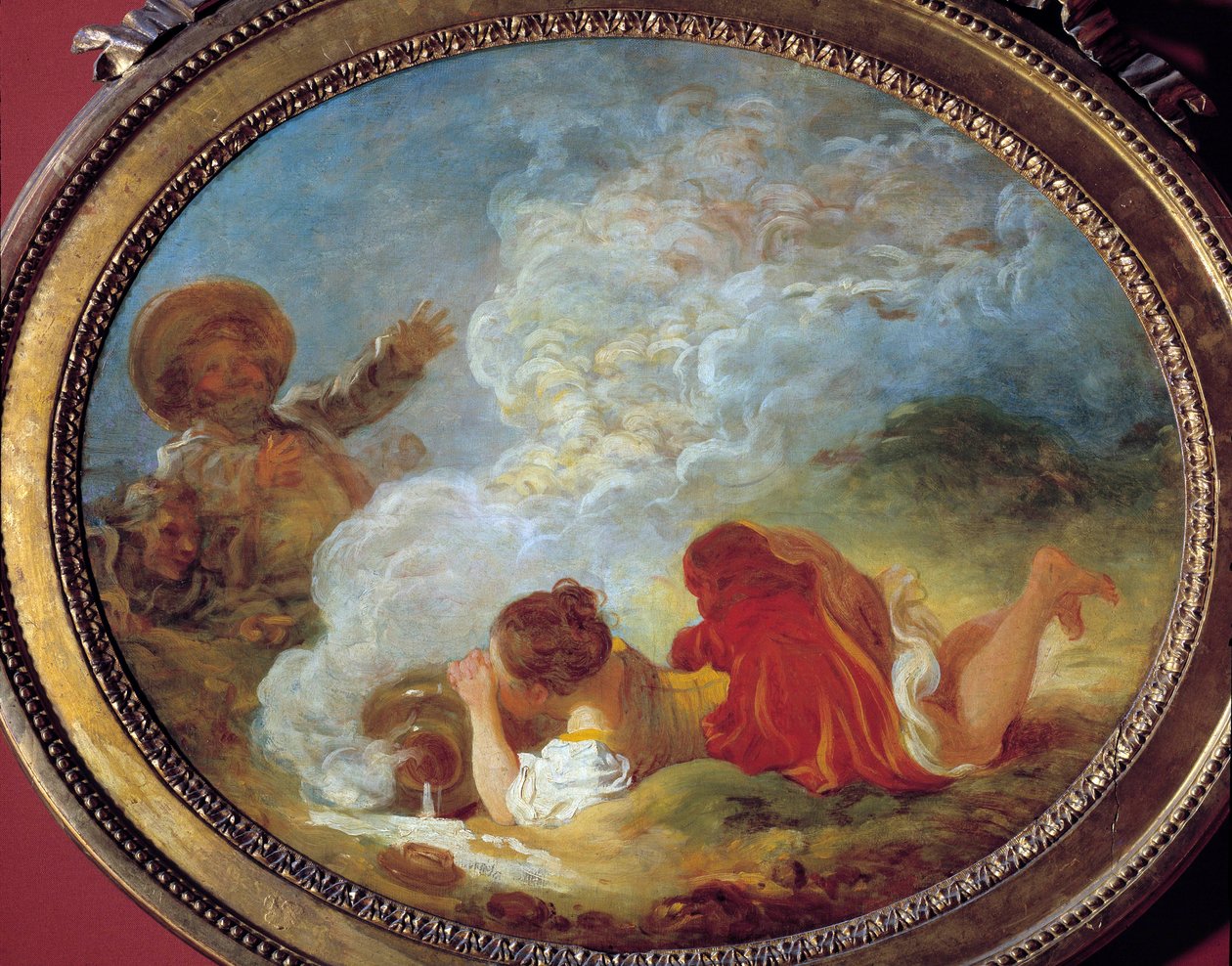 Perrette og melkekannen Fra historien «La lait tiere et le jug au lait» av Jean de la Fontaine. Maleri av Jean Honore Fragonard (1732-1806) Musee Cognacq Jay fra 1700-tallet av Jean Honore Fragonard