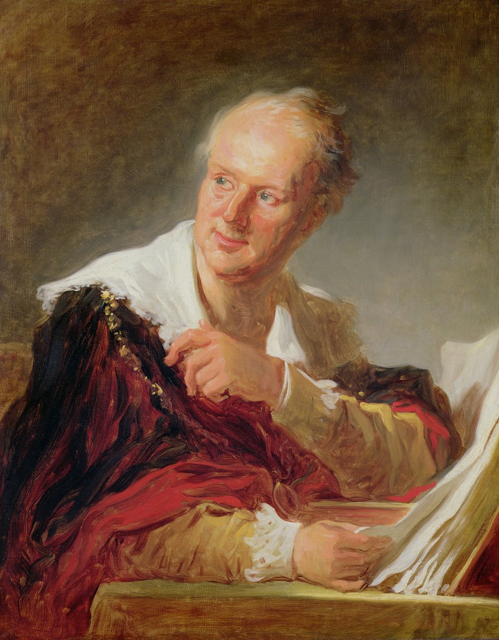 Portrett av en mann, ca. 1769 av Jean Honore Fragonard