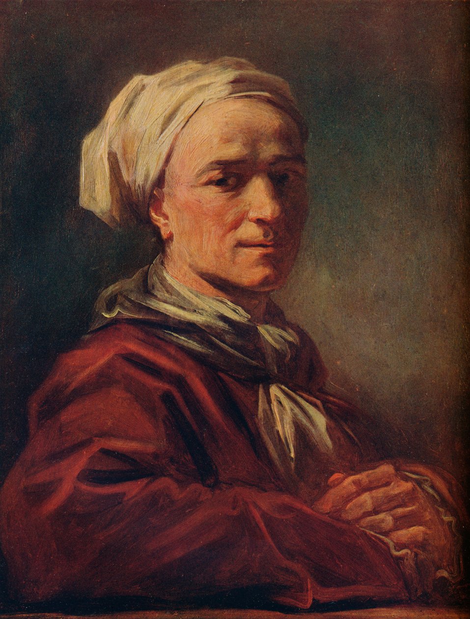 Portrett av en mann, c1700-tallet av Jean Honore Fragonard