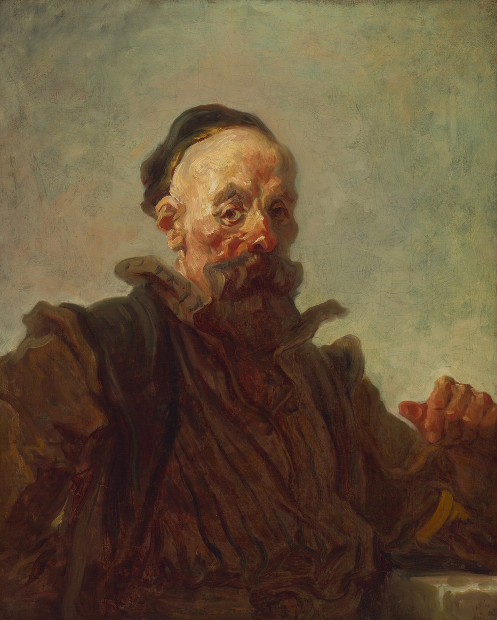 Portrett av en mann i spansk drakt, 1768-70 av Jean Honore Fragonard