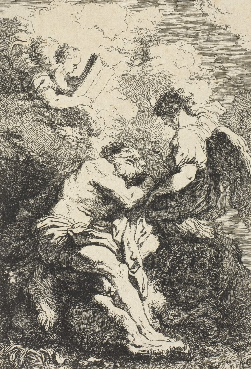 Den hellige Hieronymus, ca. 1761-65 av Jean Honore Fragonard