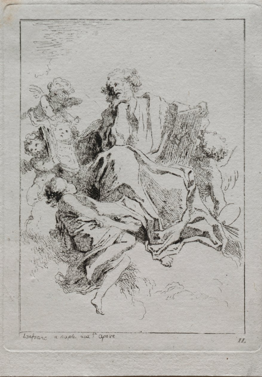 Sankt Lukas av Jean Honore Fragonard