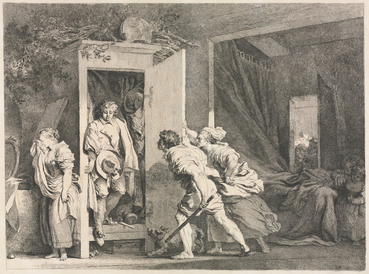 Skapet, 1778. av Jean Honore Fragonard