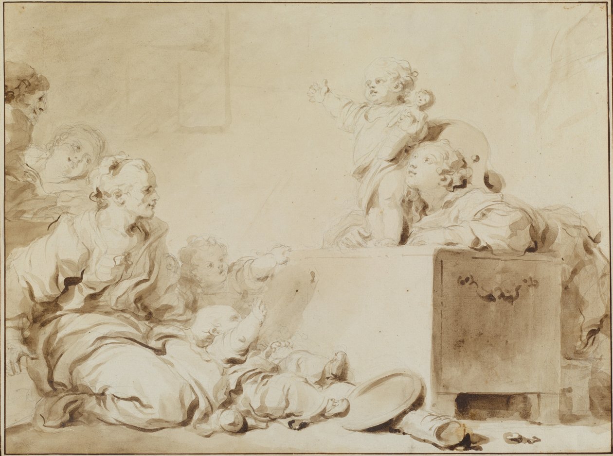 Den lille predikanten av Jean Honore Fragonard