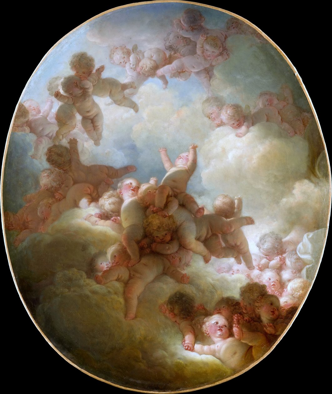 Amor-svermen av Jean Honore Fragonard