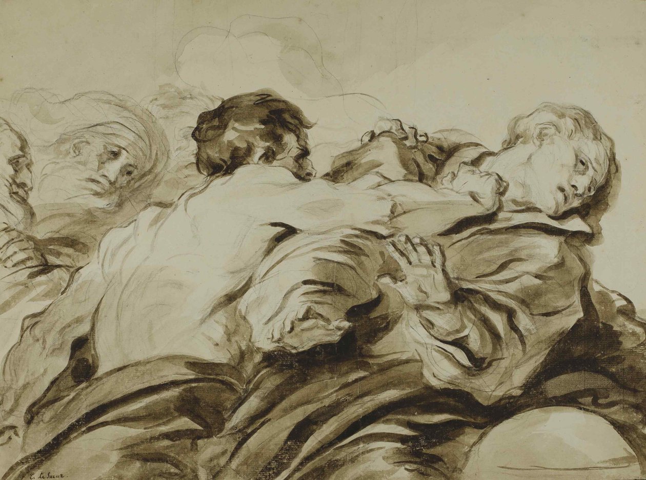 Angrepet, 1770. av Jean Honore Fragonard