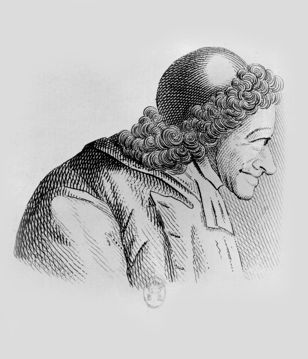 Portrett av Voltaire av Jean Huber