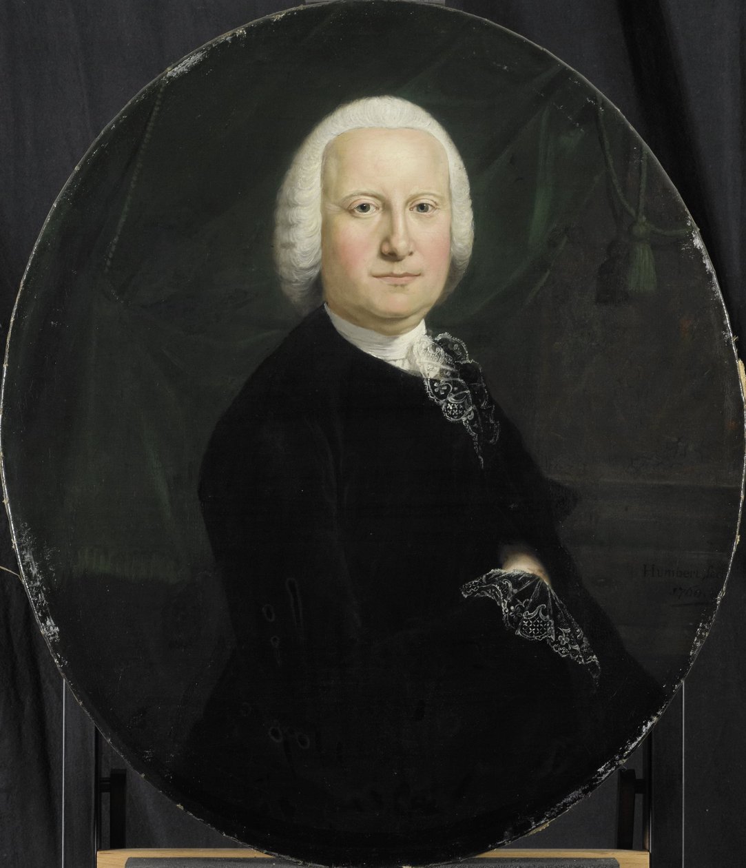 Portrett av Adriaan du Bois, direktør for Rotterdam Chamber of the Dutch East India Company, valgt 1742 av Jean Humbert