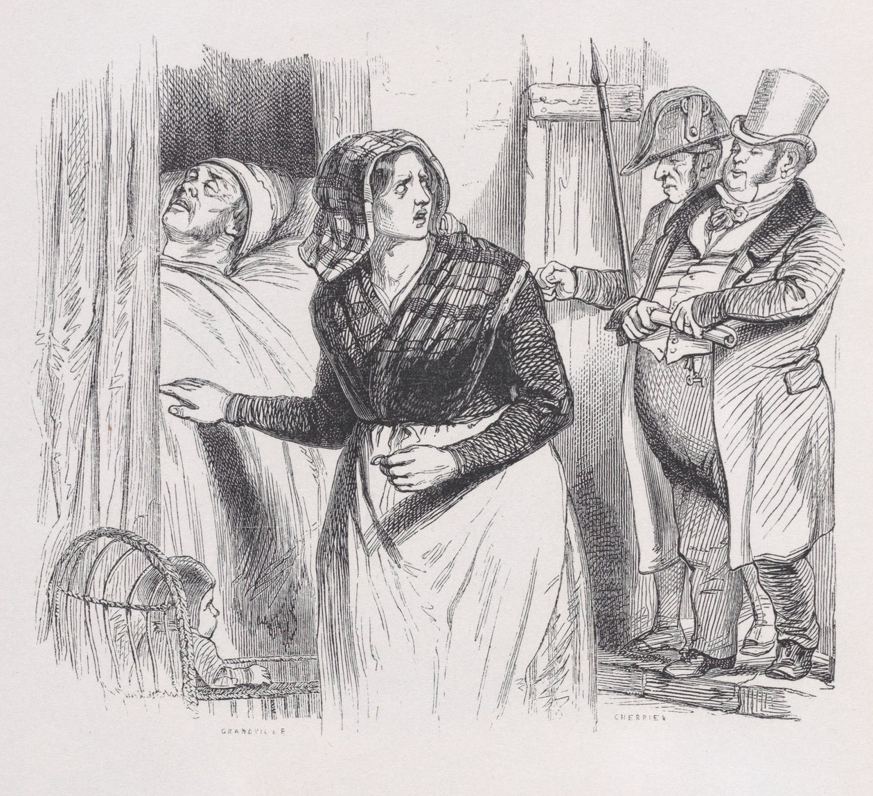 Jacques fra The Complete Works of Béranger, 1836. av Jean Ignace Isidore Gérard
