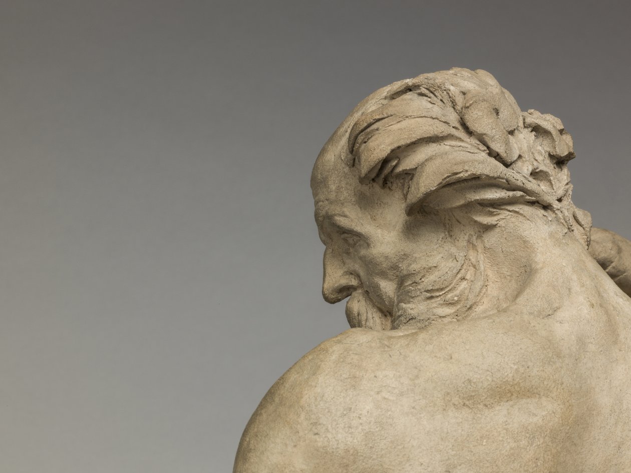 River God, 1755 (terrakotta) av Jean Jacques Caffieri