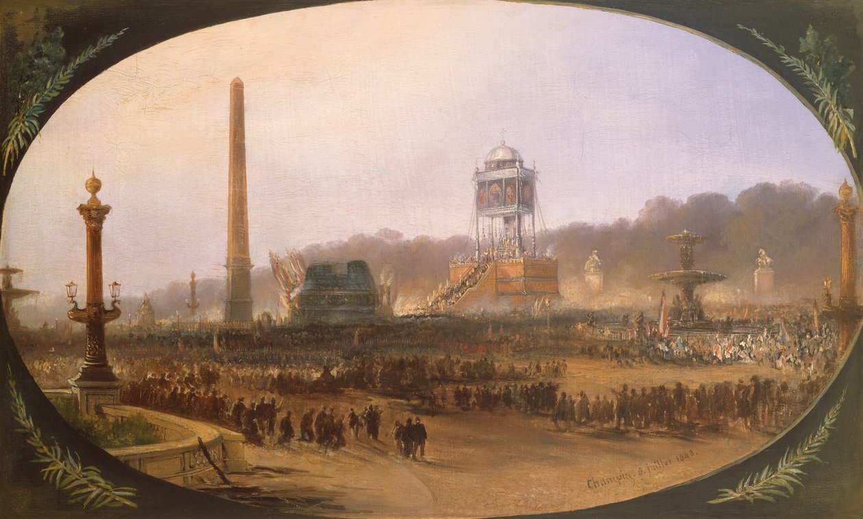 Begravelse av ofrene i juni 1848 av Jean Jacques Champin