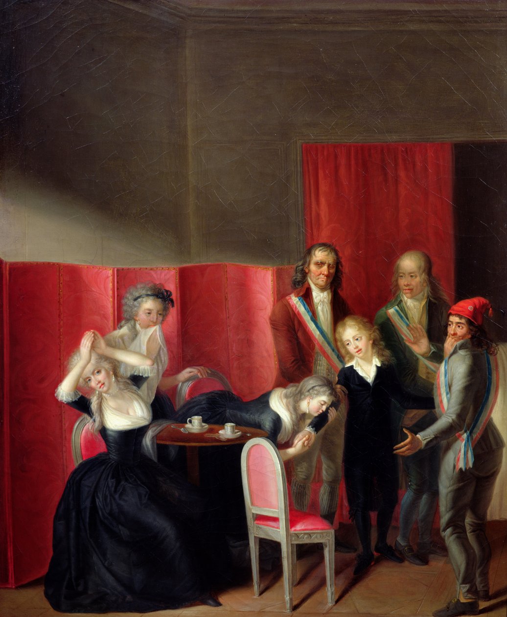 Dauphinen hentet fra hans familie, 3. juli 1793 av Jean Jacques Hauer