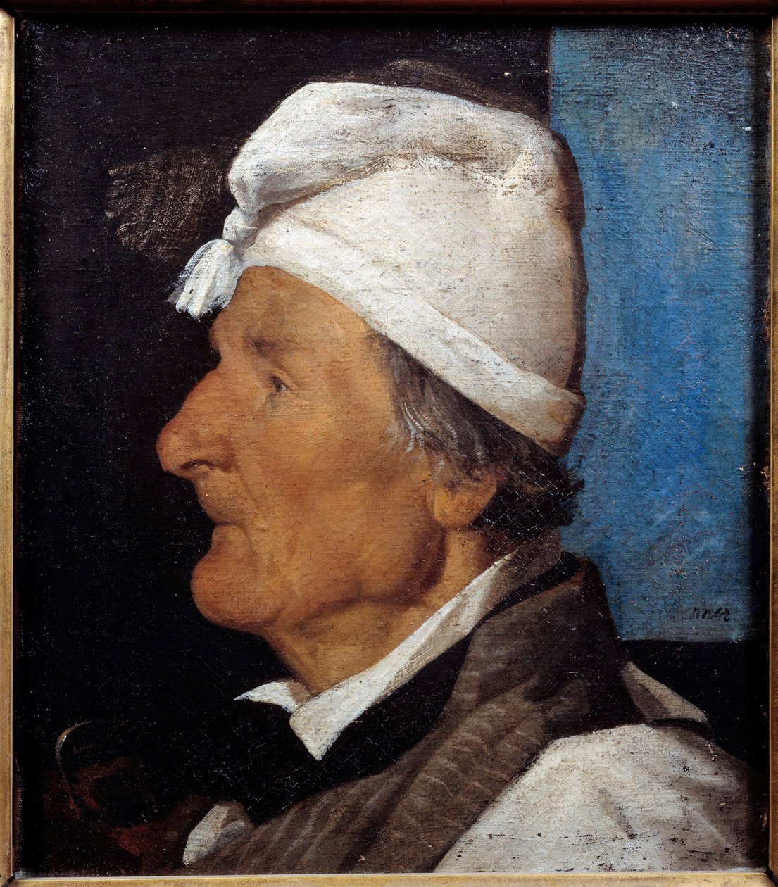 Portrett av Jean Hermann, den gamle snekkeren Maleri av Jean Jacques Henner (1829-1905) 1845 Søn. 0,45x0,36 m Paris, Petite Palais Museum av Jean Jacques Henner