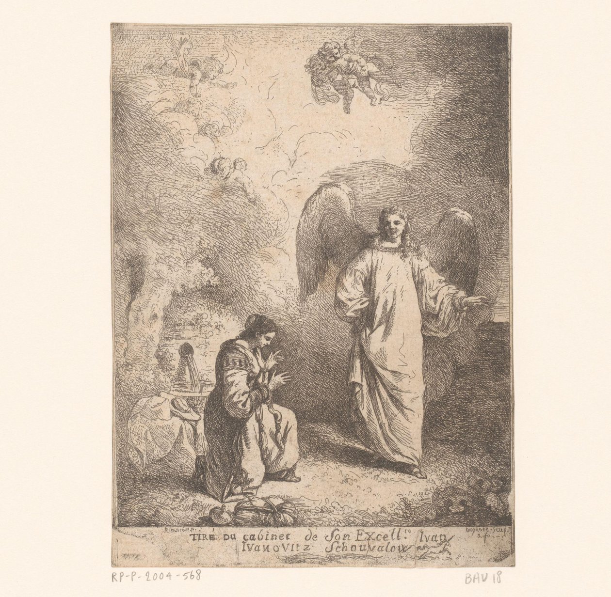 Kunngjøring av Jean Jacques II Lagrenee