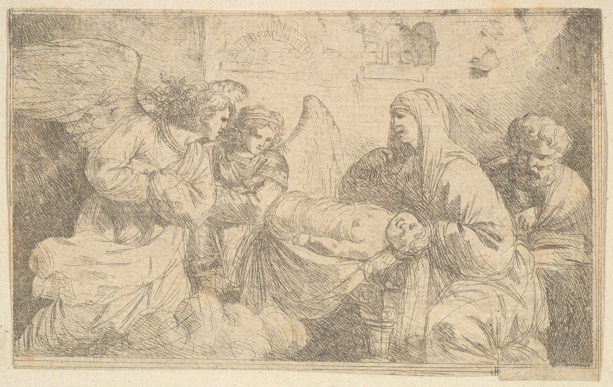 Jesu Kristi fødsel Kristi fødsel, slutten av 1700-tallet. av Jean Jacques Lagrenee