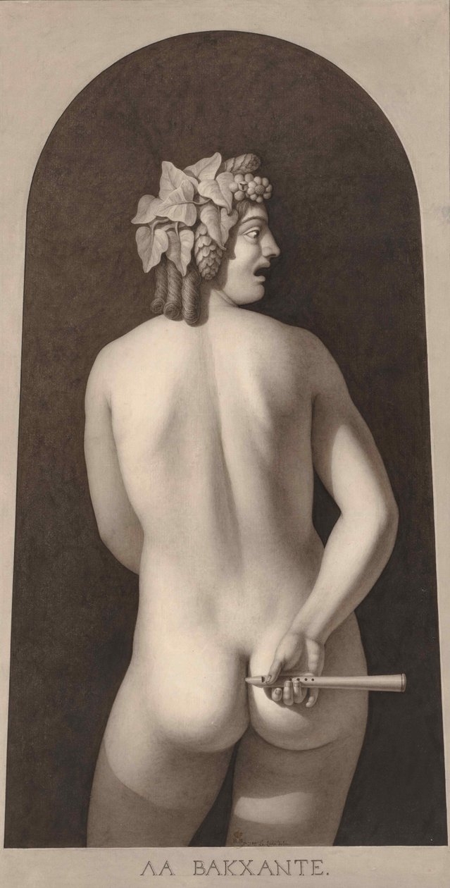 Bacchante av Jean Jacques Lequeu