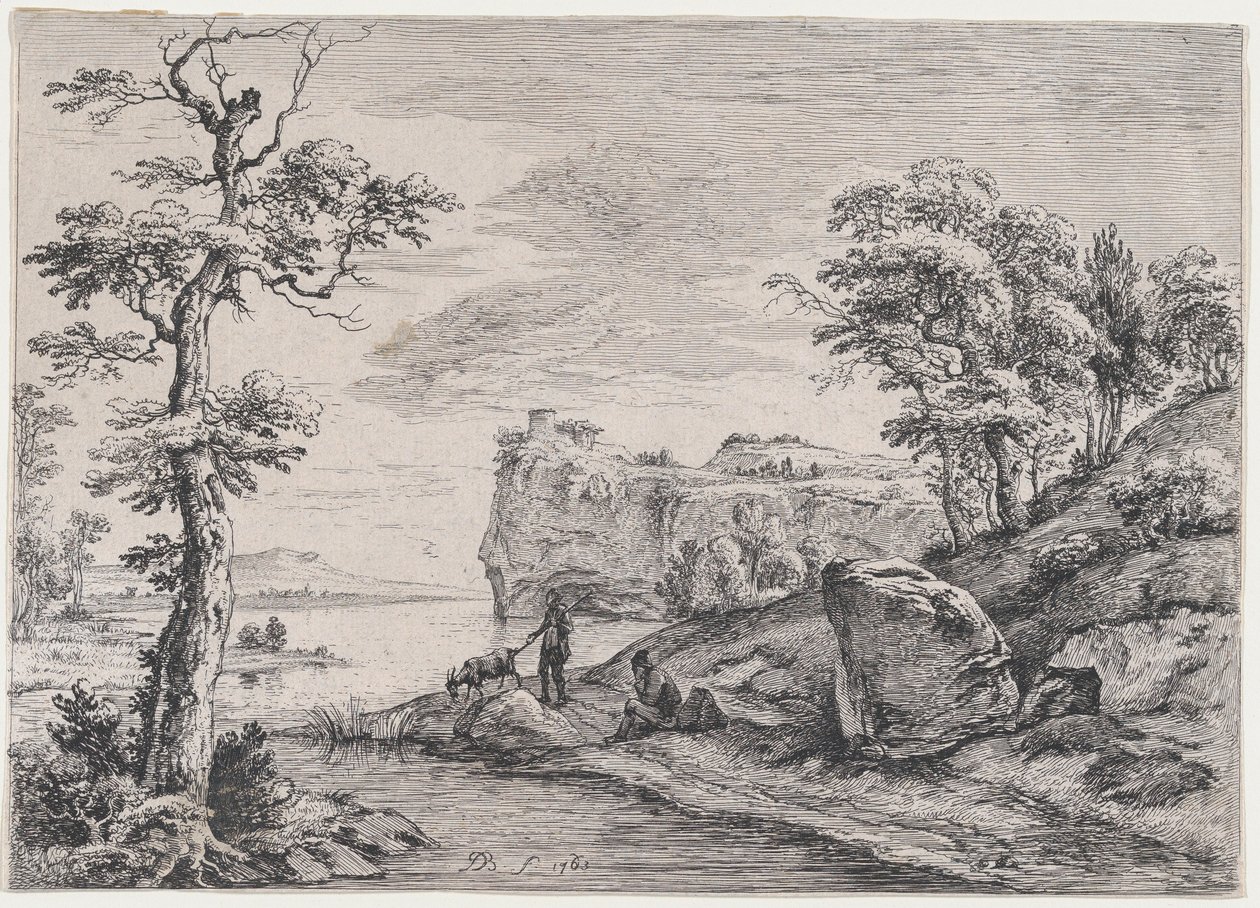 Geitegjeter, 1763. av Jean Jacques de Boissieu