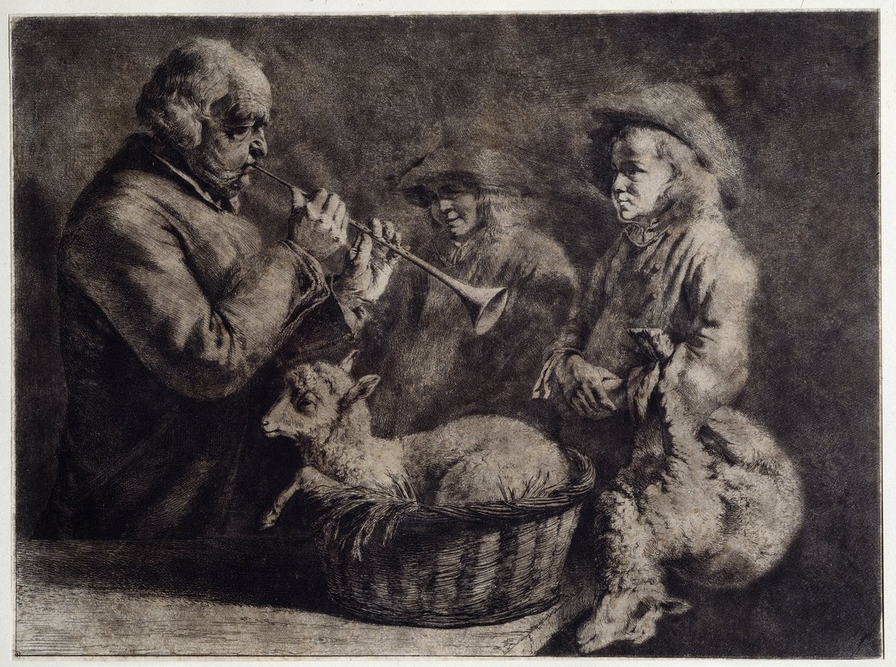 Oboisten av Jean Jacques de Boissieu