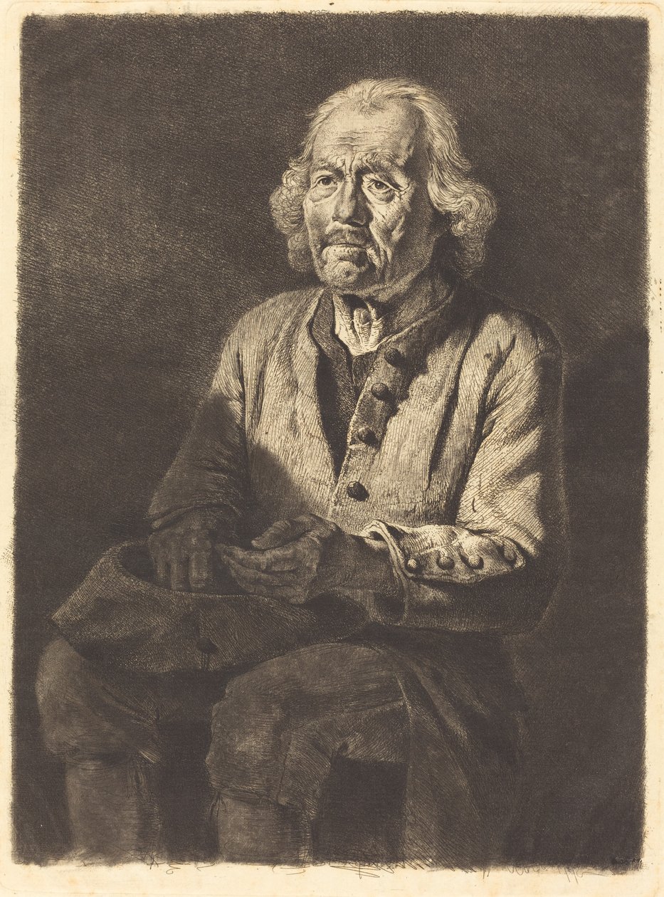 Den gamle bonden Girard av Jean Jacques de Boissieu