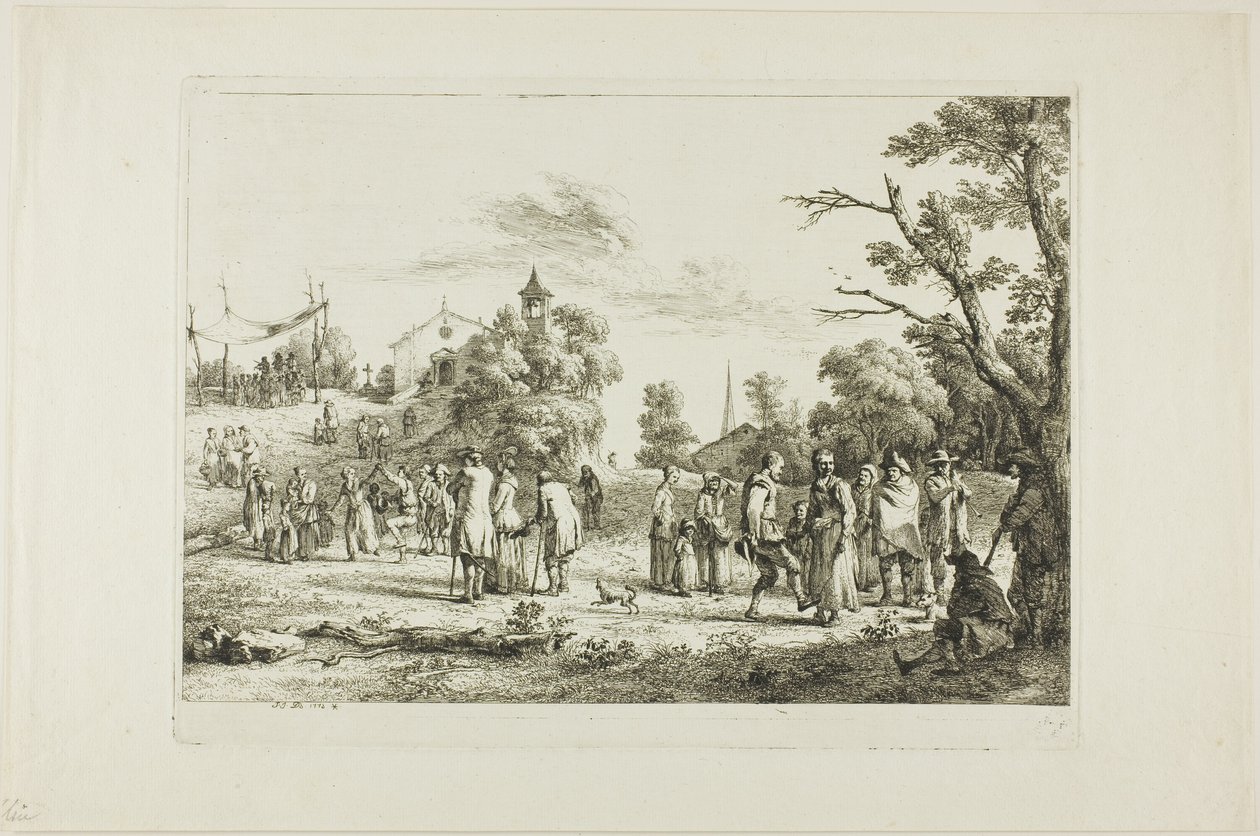 Bygdefestivalen av Jean Jacques de Boissieu