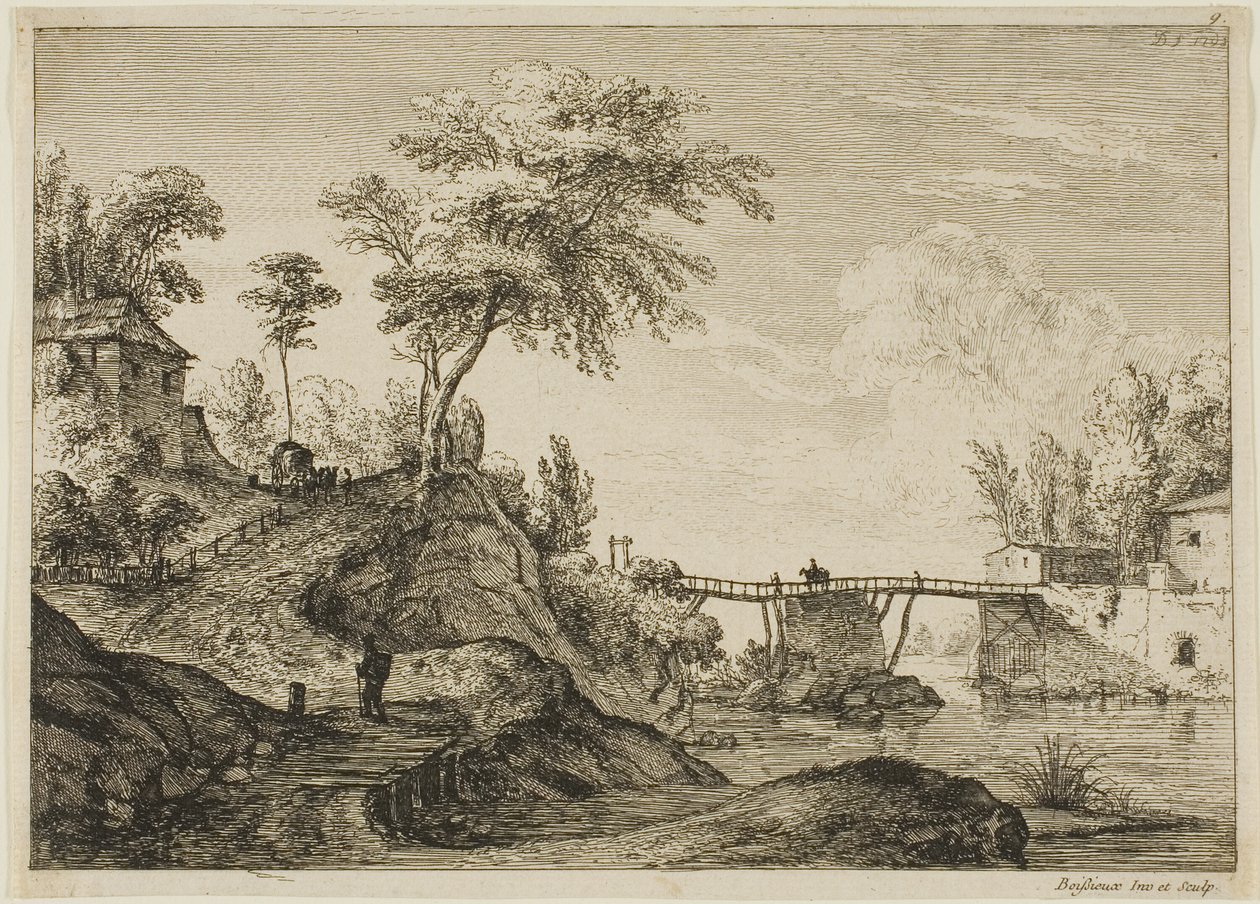 Trebroen av Jean Jacques de Boissieu