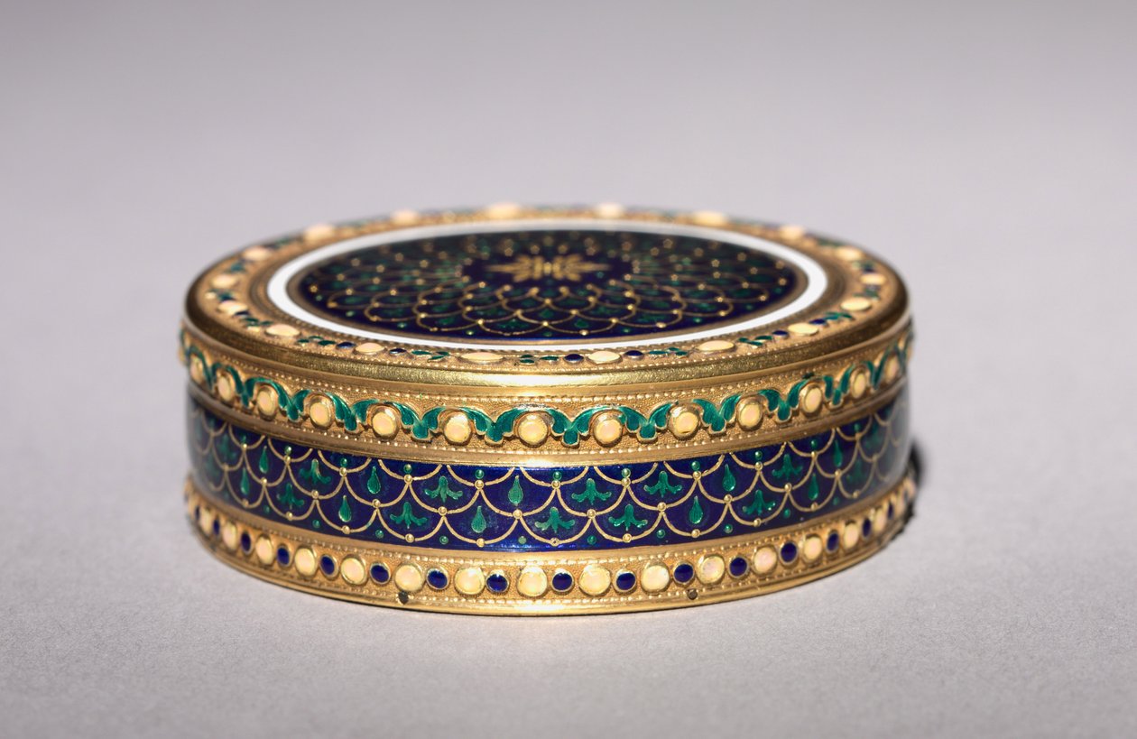 Rund eske, 1779-80 av Jean Joseph Barrière