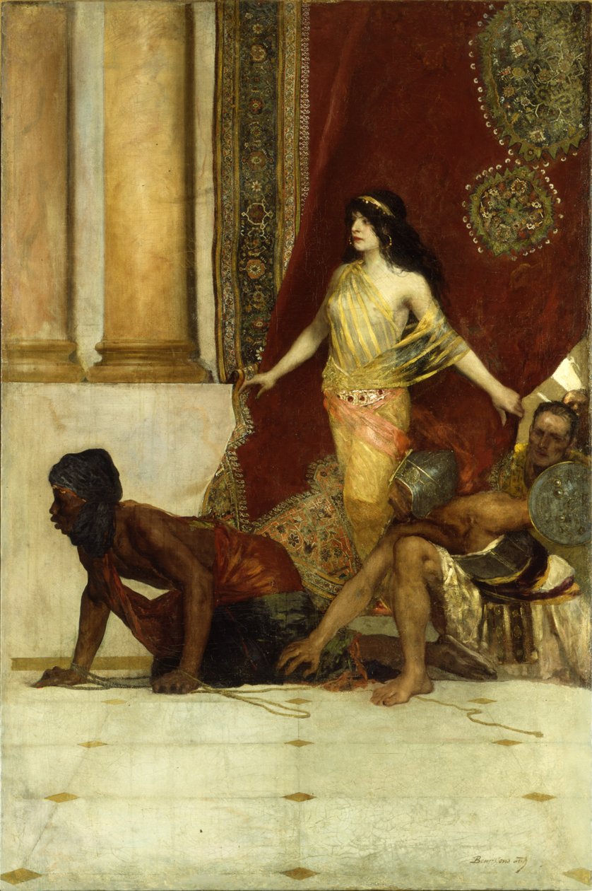 Delila og filistrene av Jean Joseph Benjamin Constant