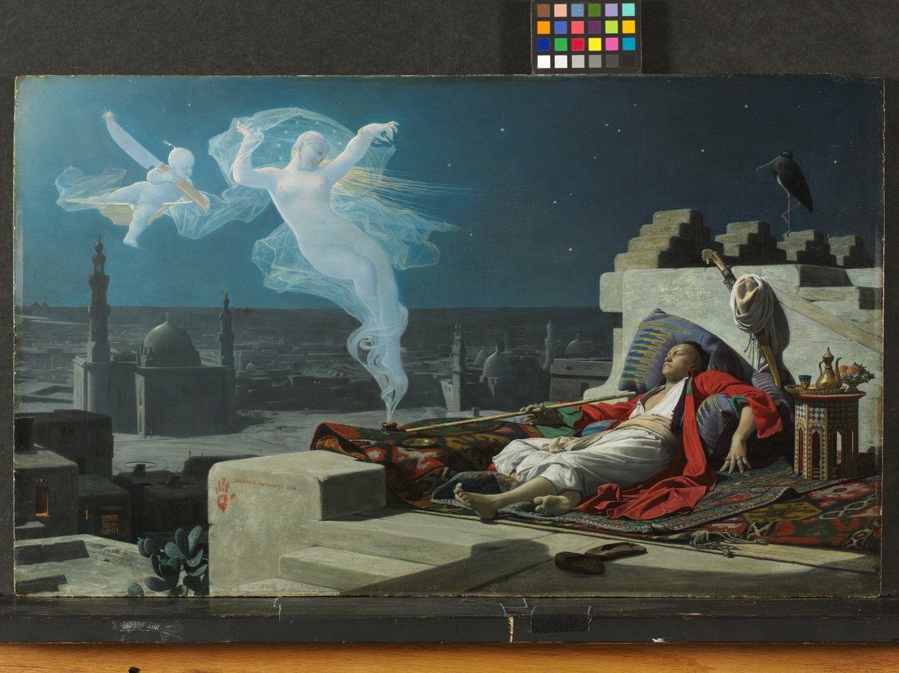 En evnukks drøm, 1874 av Jean Jules Antoine Lecomte du Nouy