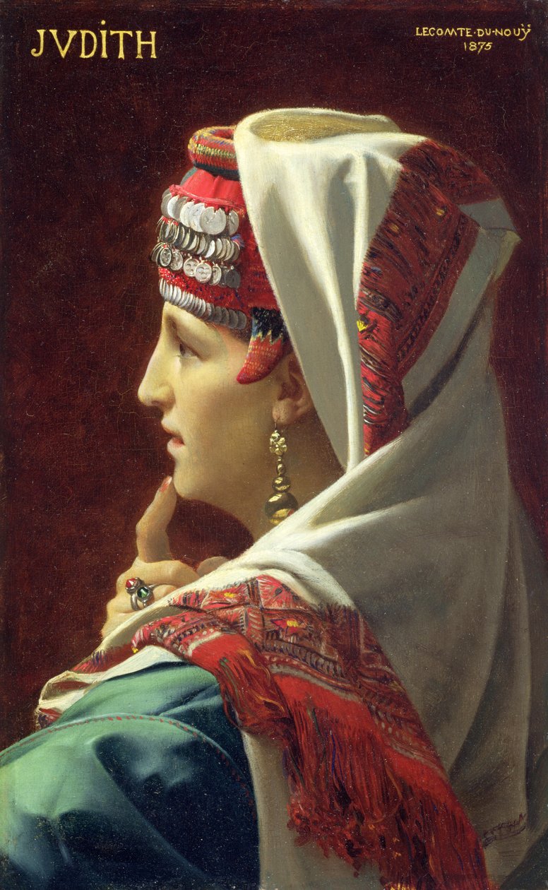 Judith, 1875 av Jean Jules Antoine Lecomte du Nouy
