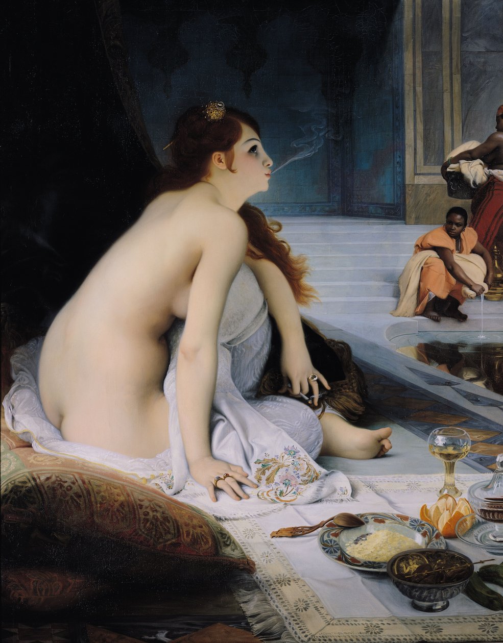Den hvite slaven, 1888 av Jean Jules Antoine Lecomte du Nouy
