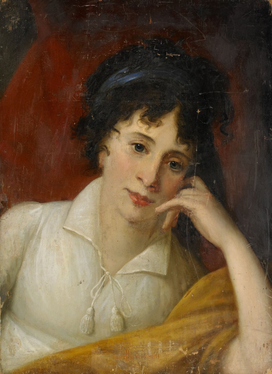Portrett av Ekaterina Fyodorovna Muravyova-Apostol, født Kolokoltseva 1771-1848 av Jean Laurent Monnier