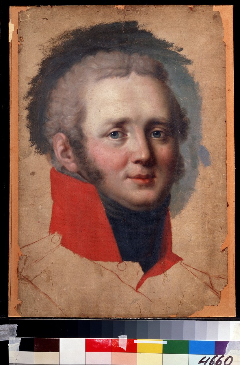 Portrett av keiser Alexander I (1777-1825) av Jean Laurent Monnier