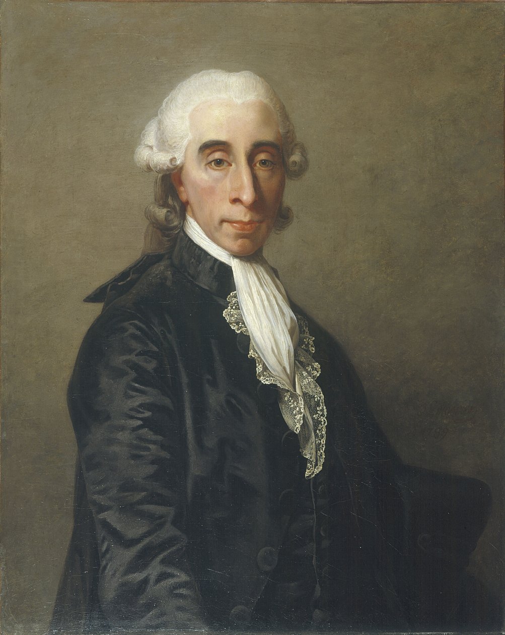 Portrett av Jean Sylvain Bailly 1736-1793, 1789. av Jean Laurent Mosnier