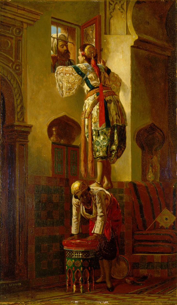  av Jean Leon (attr. to) Gerome