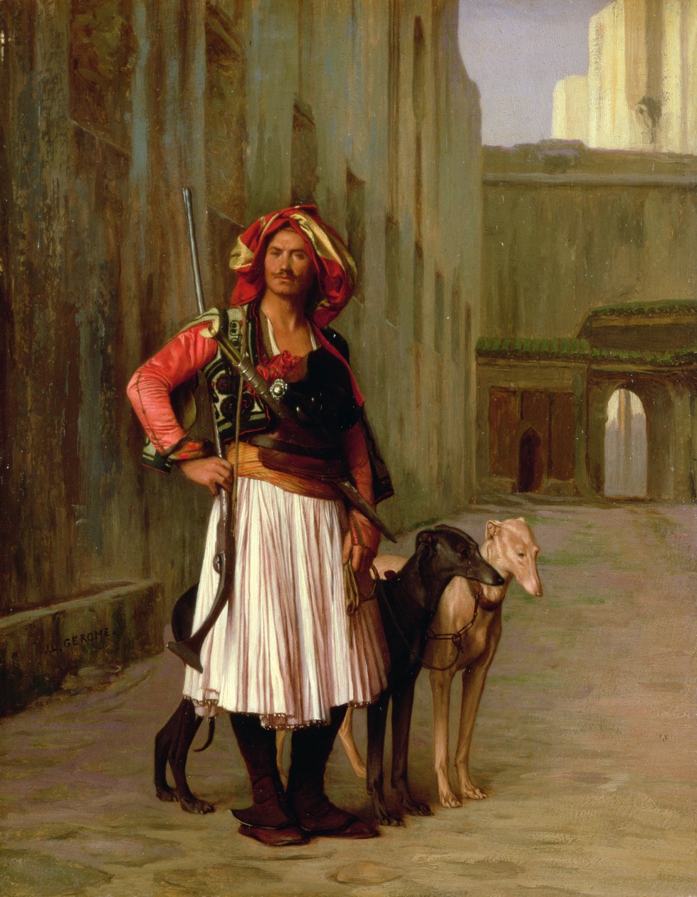 Arnaut av Kairo, 1871 av Jean Leon Gerome