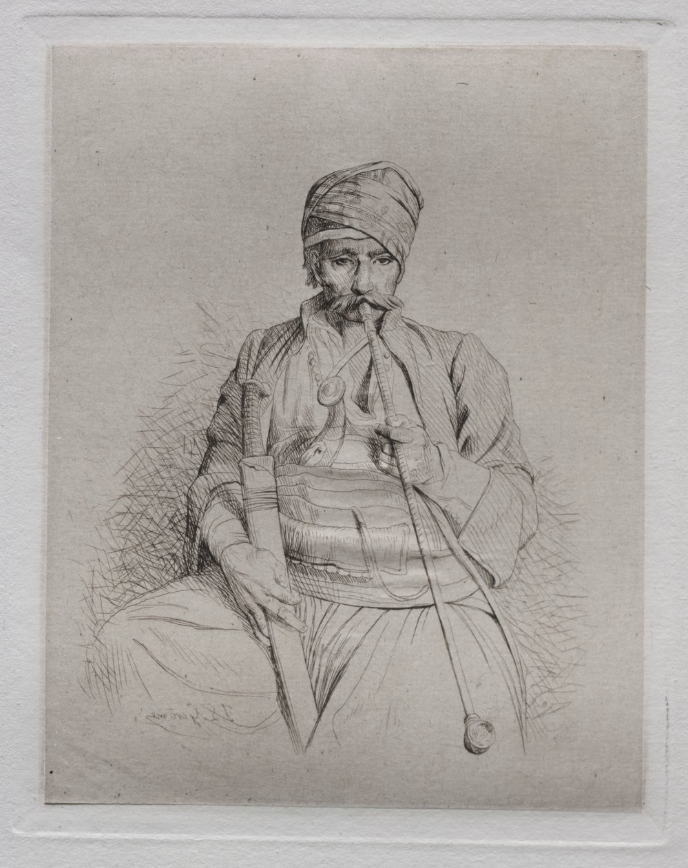 egyptisk røyker av Jean Leon Gerome