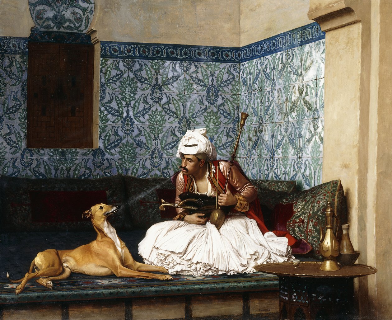 Bare litt moro av Jean Leon Gerome