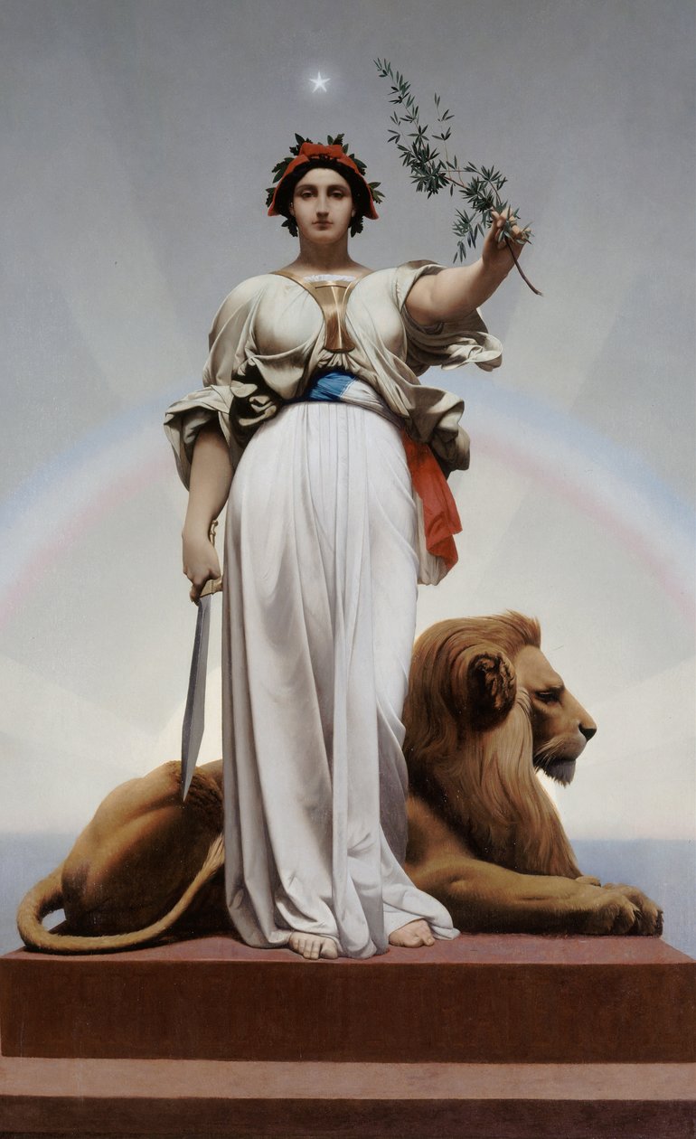 Republikken, 1848-1849. av Jean Leon Gerome