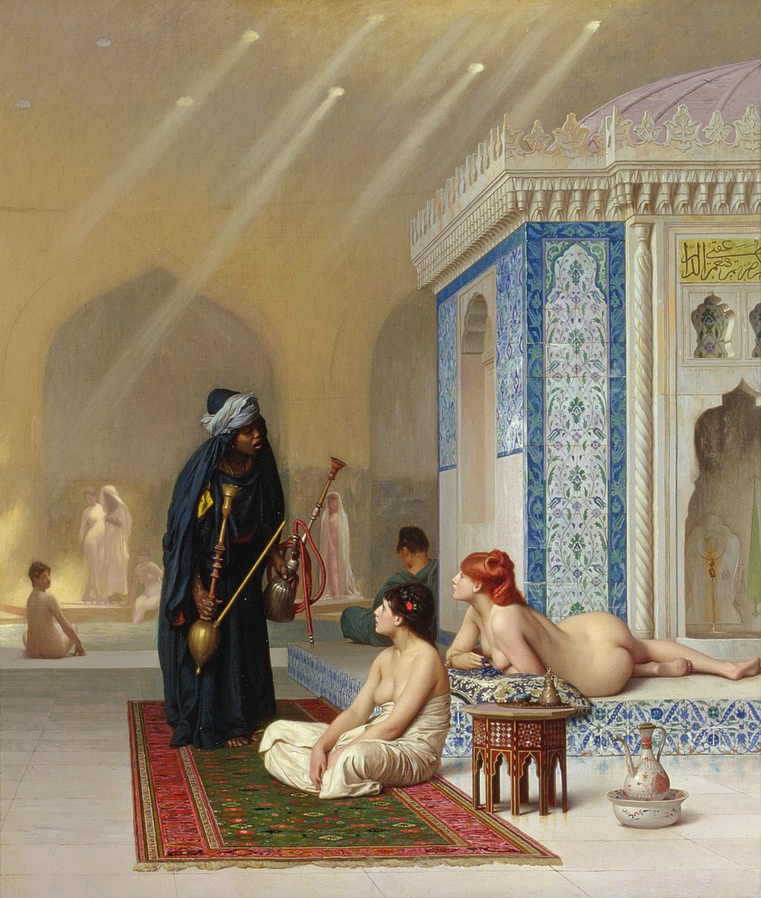 Basseng i et harem av Jean Leon Gerome