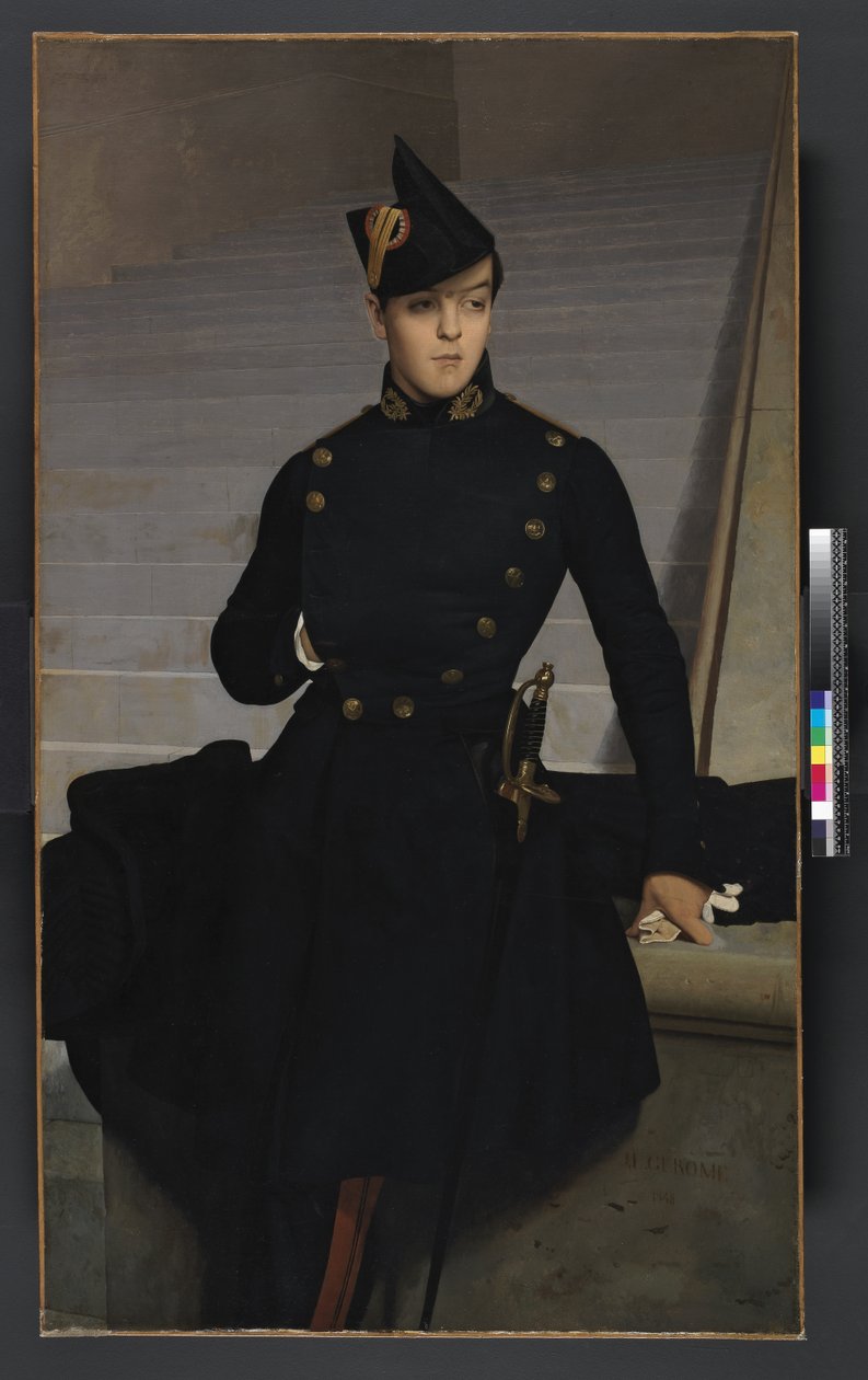 Portrett av Claude-Armand Gérôme, bror til kunstneren, 1948 av Jean Leon Gerome