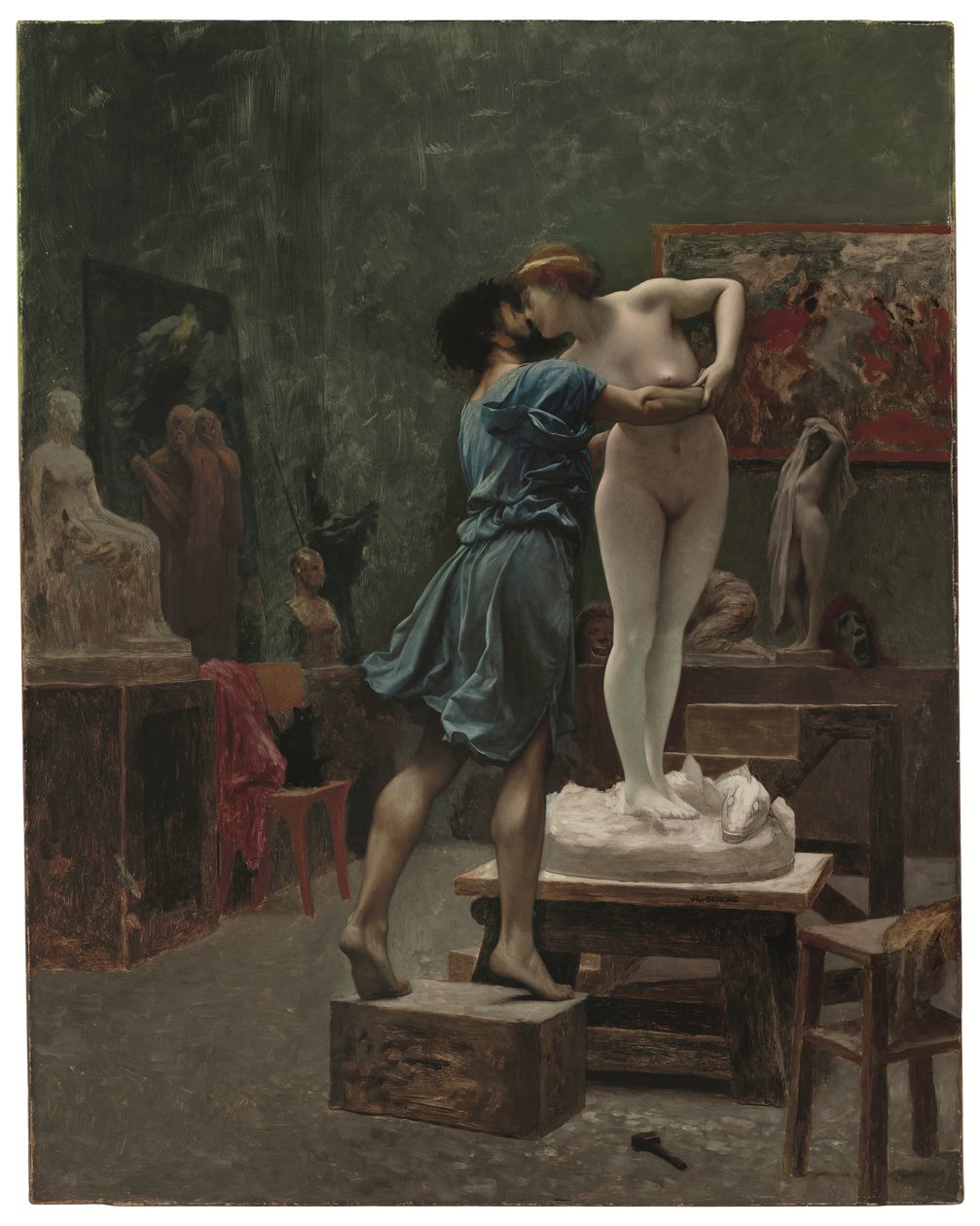 Pygmalion og Galatea av Jean Leon Gerome