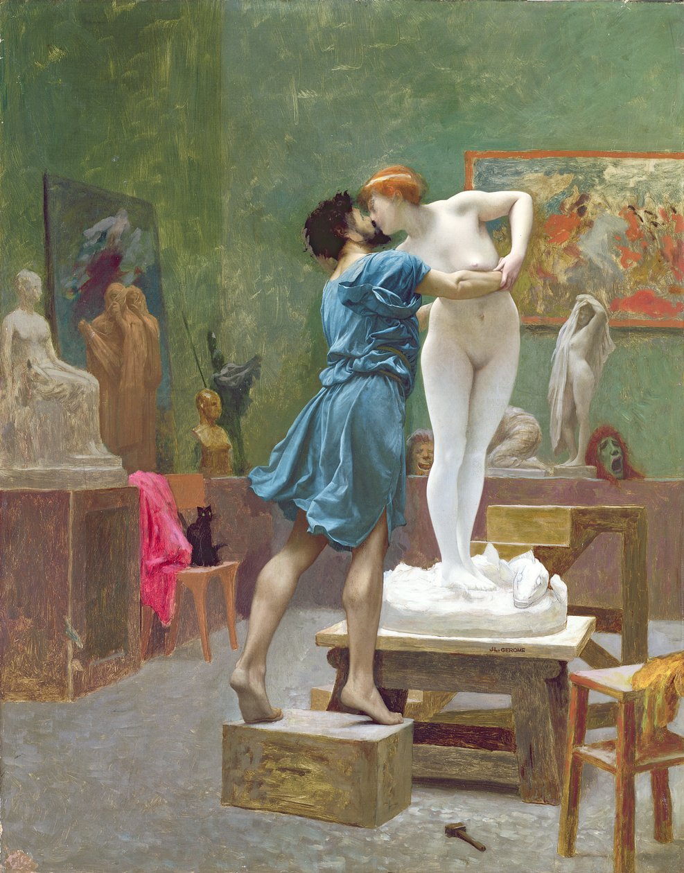 Pygmalion og Galatea av Jean Leon Gerome