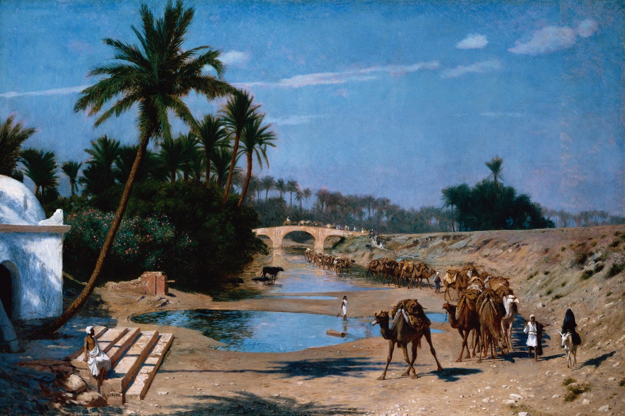 Karavanen av Jean Leon Gerome