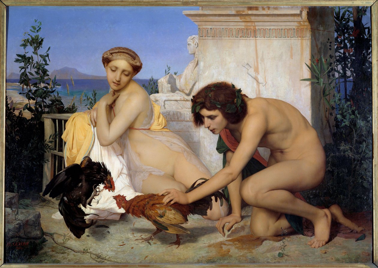 Hanekampen av Jean Leon Gerome