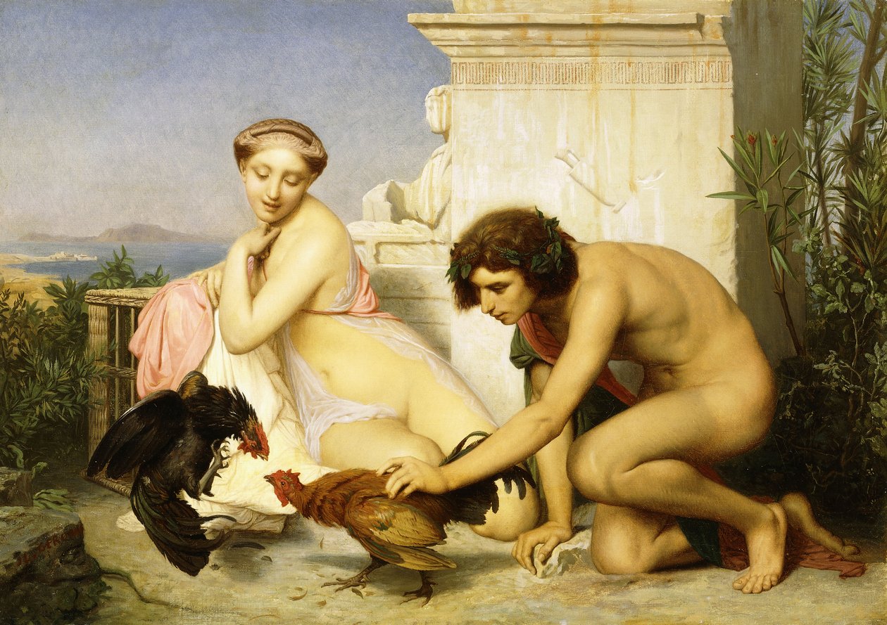 Hanekampen, av Jean Leon Gerome