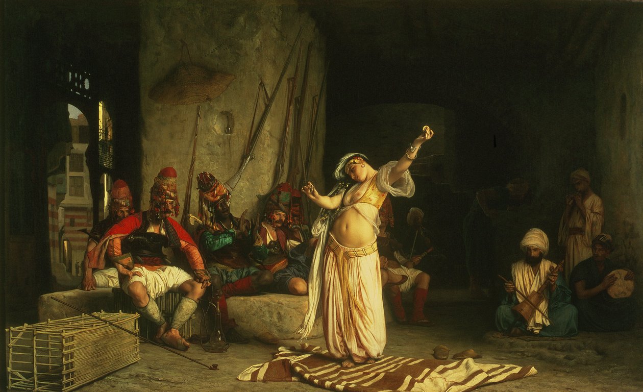 Dansen av Almeh, 1863 av Jean Leon Gerome
