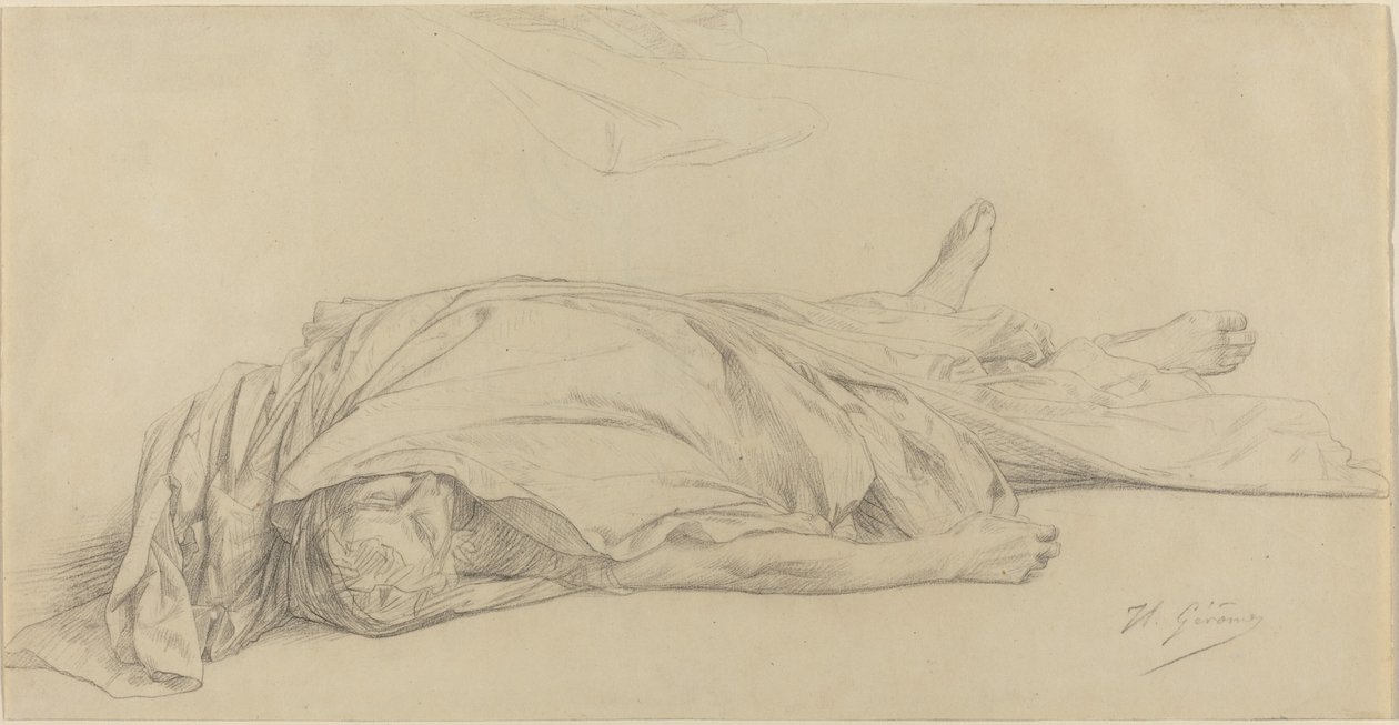 Den døde Cæsar av Jean Leon Gerome